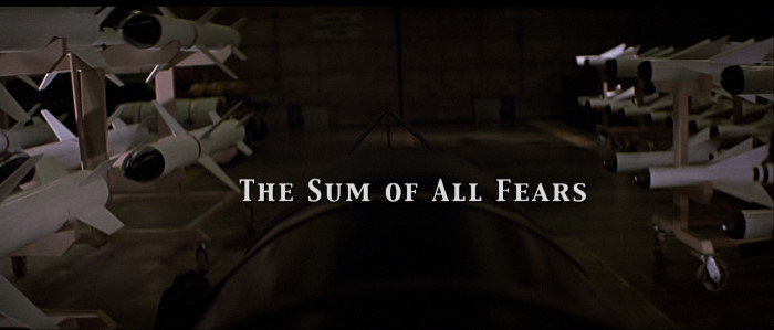 The Sum of All Fears- Blu-ray Ben Affleck Morgan Freeman